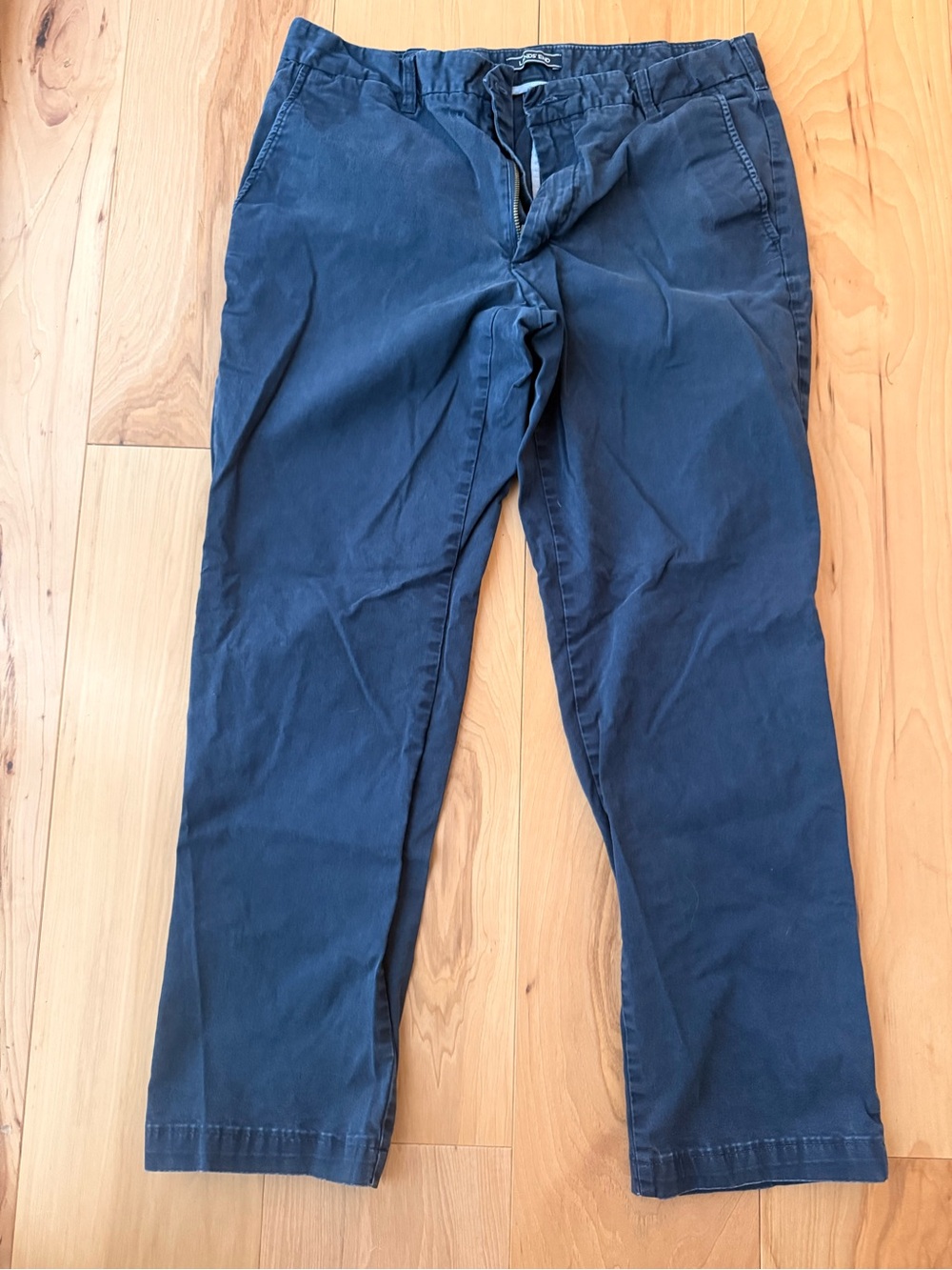 Land’s End Men's Navy Chino Pants size 34/30
